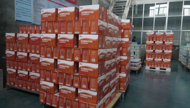 紅茶菌飲品裝箱